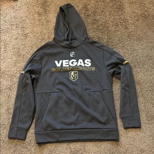 Adidas Vegas Golden Knights Gray Hoodie